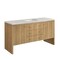 James Martin Vanities Hudson 60in Single Vanity, Light Natural Oak w/ 3 CM Eternal Jasmine Pearl Top 435-V60S-LNO-3EJP - alternate 6